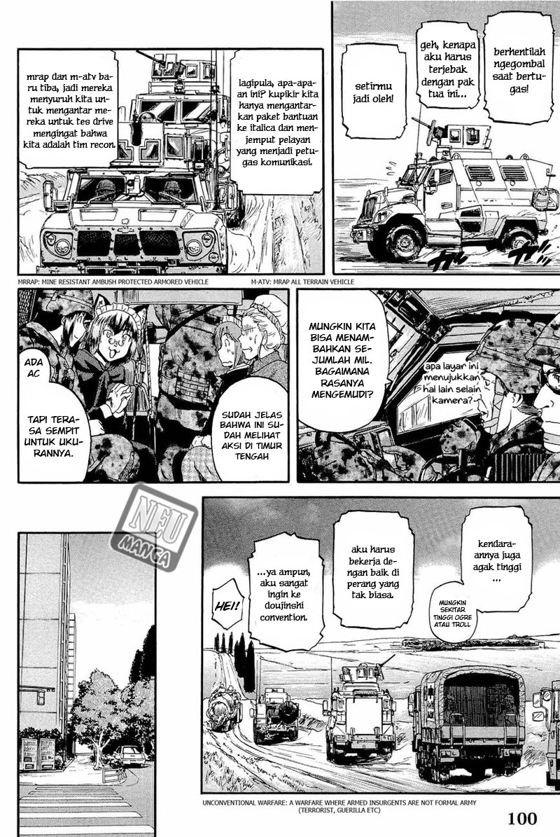 Gate – Jietai Kare no Chi nite, Kaku Tatakeri chapter 20