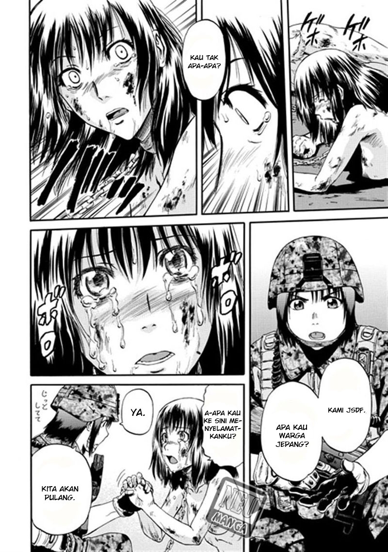 Gate – Jietai Kare no Chi nite, Kaku Tatakeri chapter 33