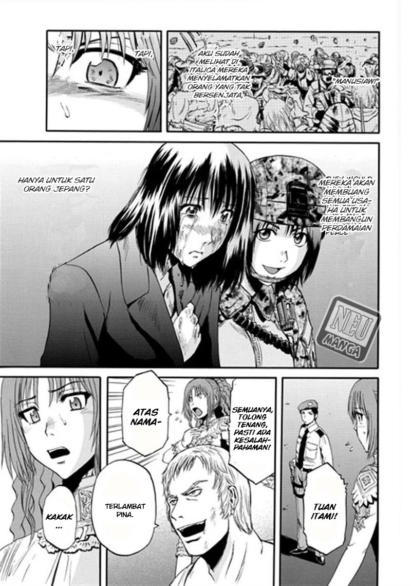 Gate – Jietai Kare no Chi nite, Kaku Tatakeri chapter 33