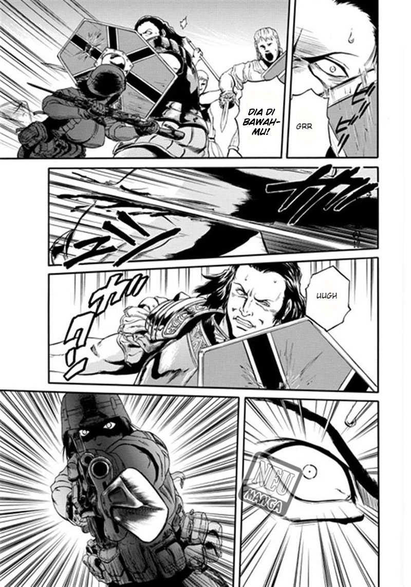 Gate – Jietai Kare no Chi nite, Kaku Tatakeri chapter 33