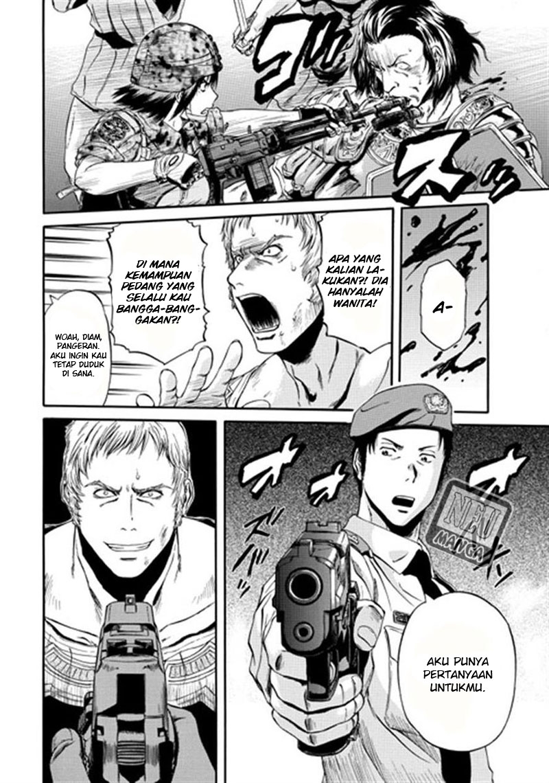Gate – Jietai Kare no Chi nite, Kaku Tatakeri chapter 33