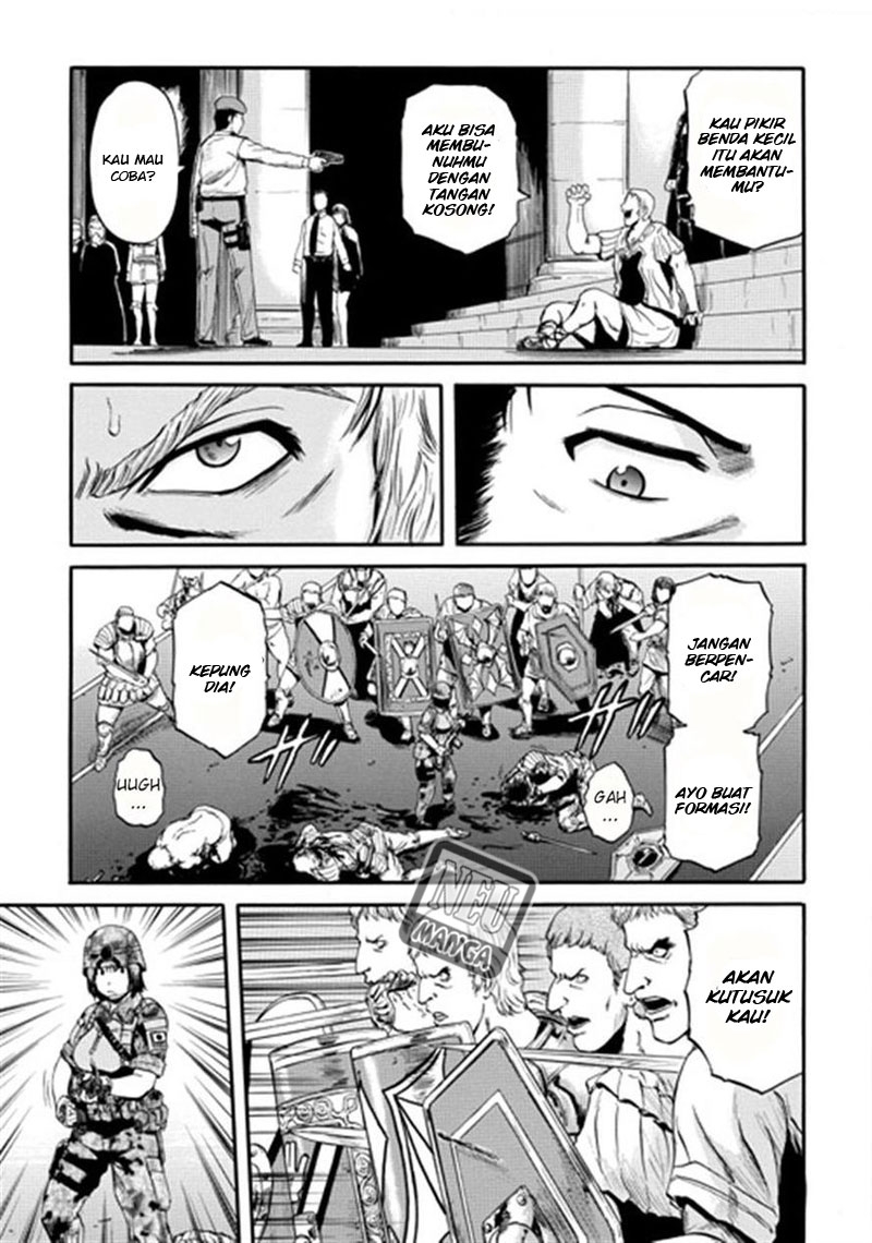 Gate – Jietai Kare no Chi nite, Kaku Tatakeri chapter 33