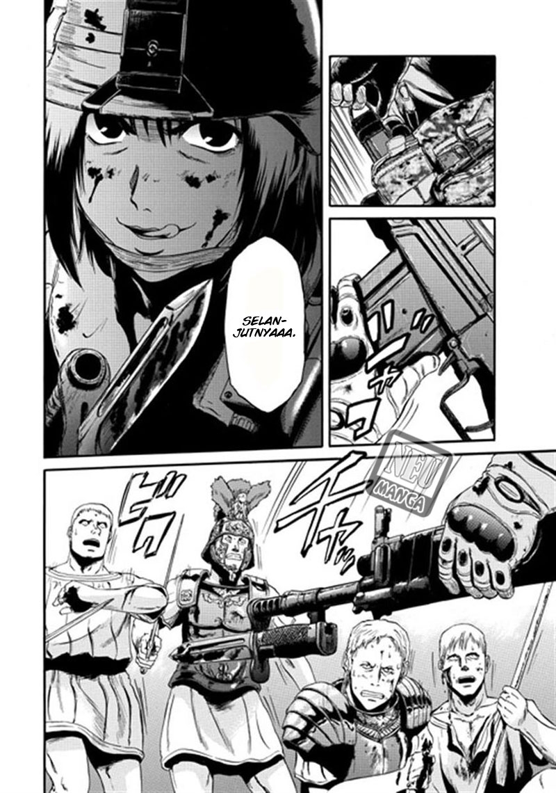 Gate – Jietai Kare no Chi nite, Kaku Tatakeri chapter 33