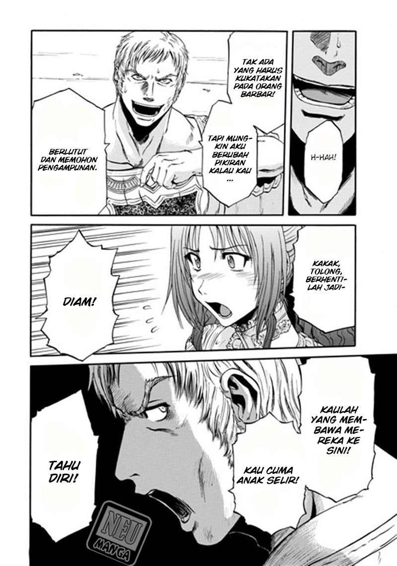 Gate – Jietai Kare no Chi nite, Kaku Tatakeri chapter 33