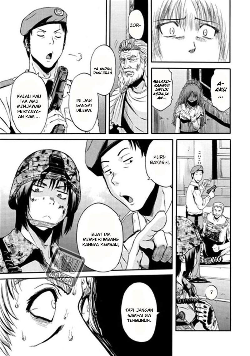 Gate – Jietai Kare no Chi nite, Kaku Tatakeri chapter 33