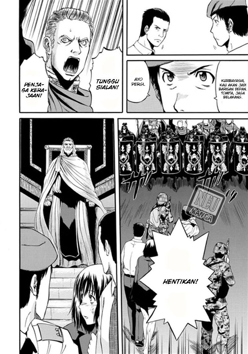 Gate – Jietai Kare no Chi nite, Kaku Tatakeri chapter 34