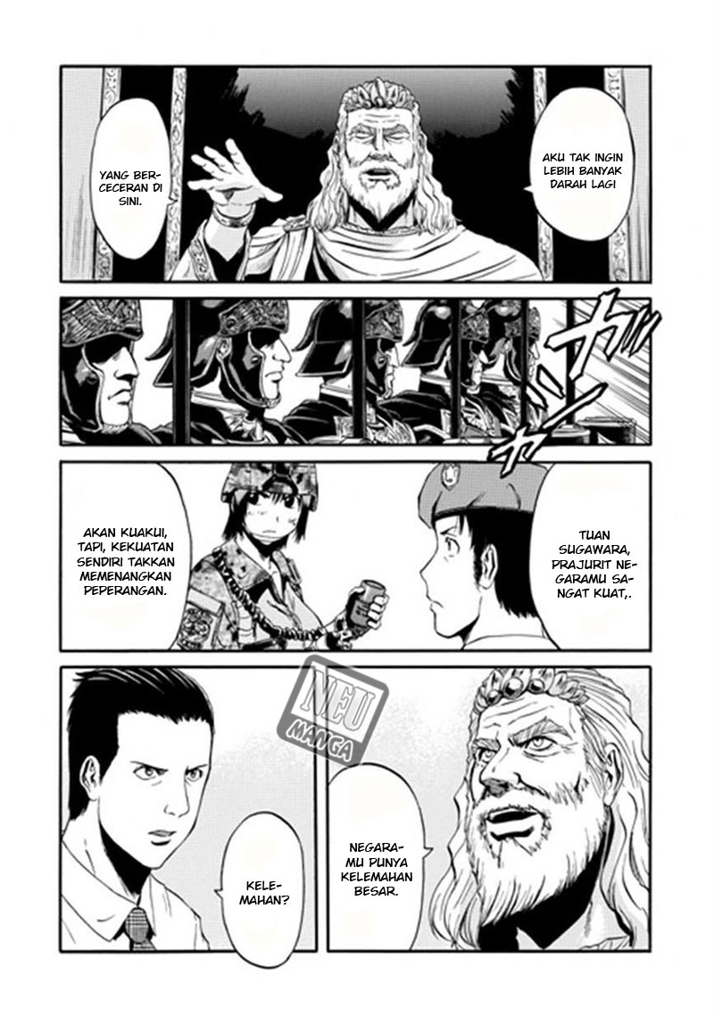 Gate – Jietai Kare no Chi nite, Kaku Tatakeri chapter 34