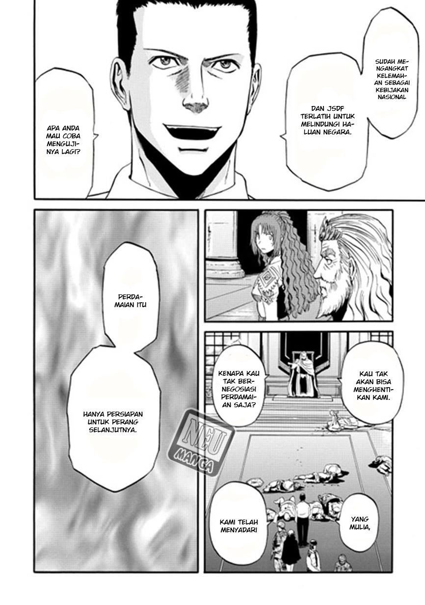 Gate – Jietai Kare no Chi nite, Kaku Tatakeri chapter 34