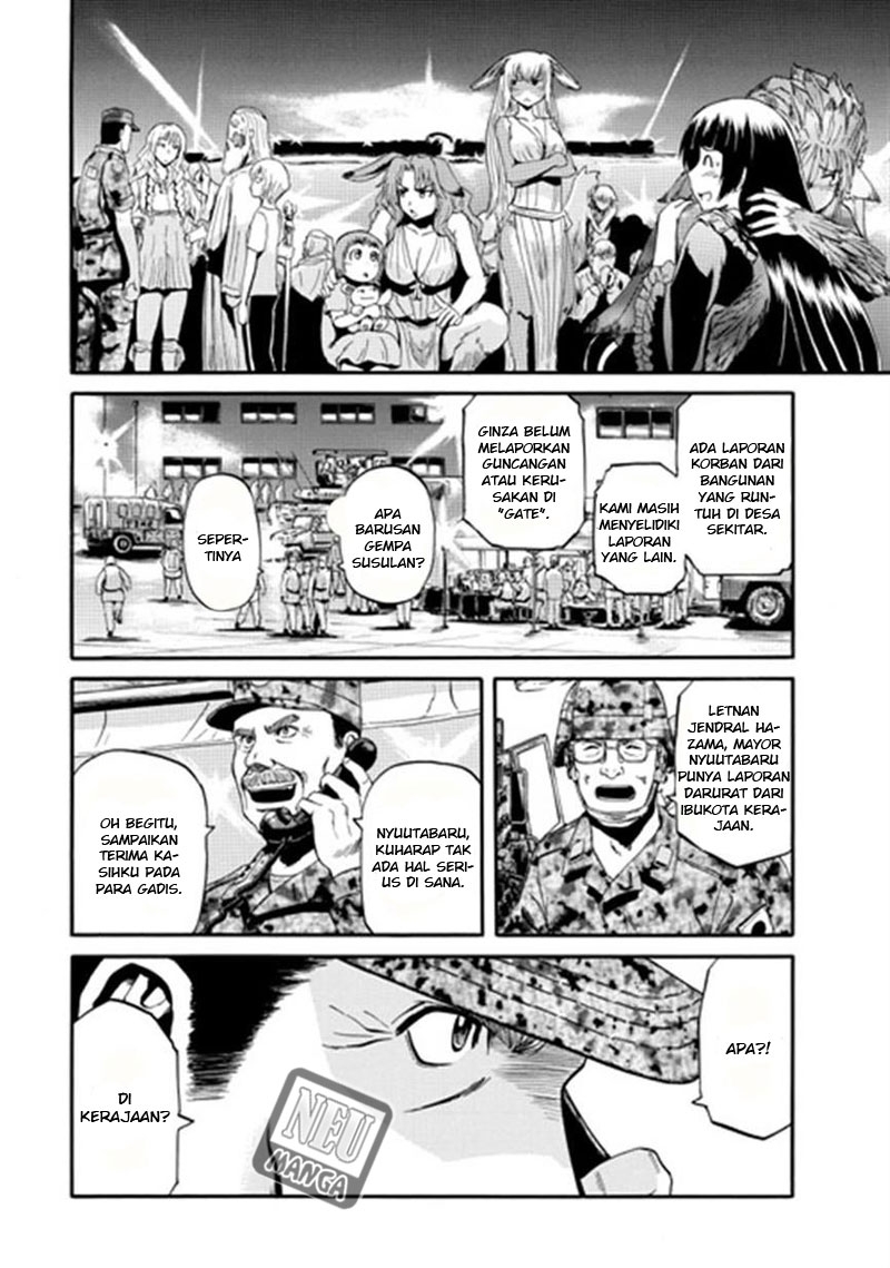 Gate – Jietai Kare no Chi nite, Kaku Tatakeri chapter 34
