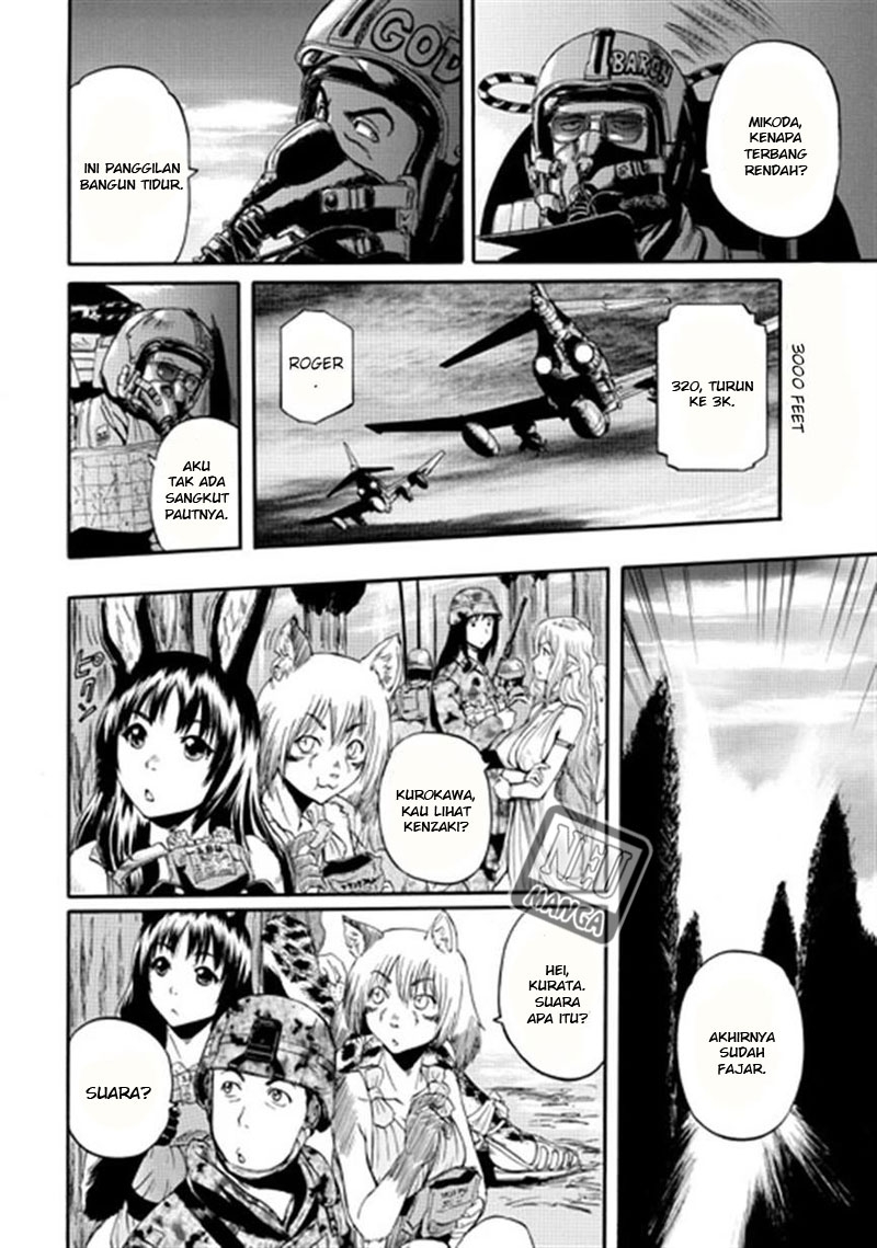 Gate – Jietai Kare no Chi nite, Kaku Tatakeri chapter 34
