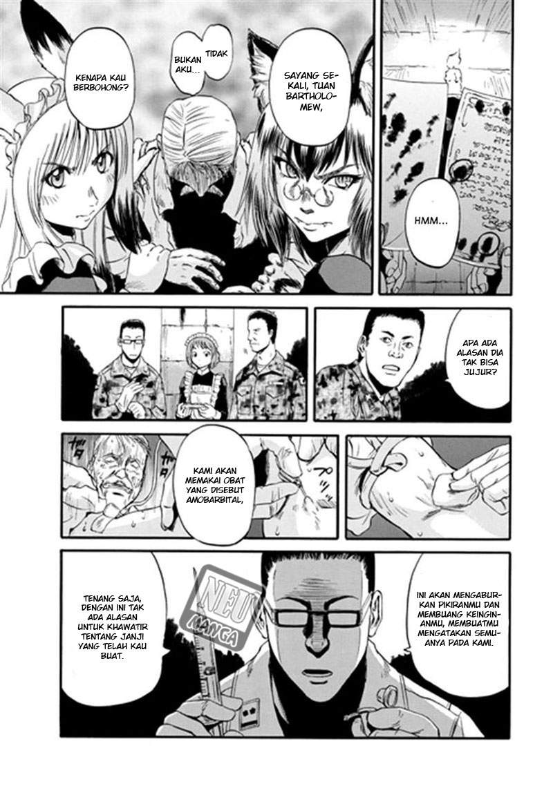 Gate – Jietai Kare no Chi nite, Kaku Tatakeri chapter 40