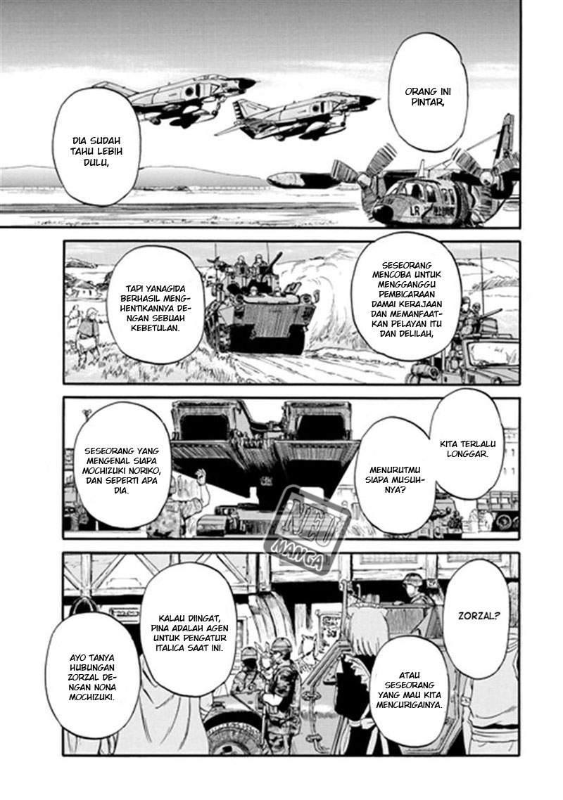 Gate – Jietai Kare no Chi nite, Kaku Tatakeri chapter 40