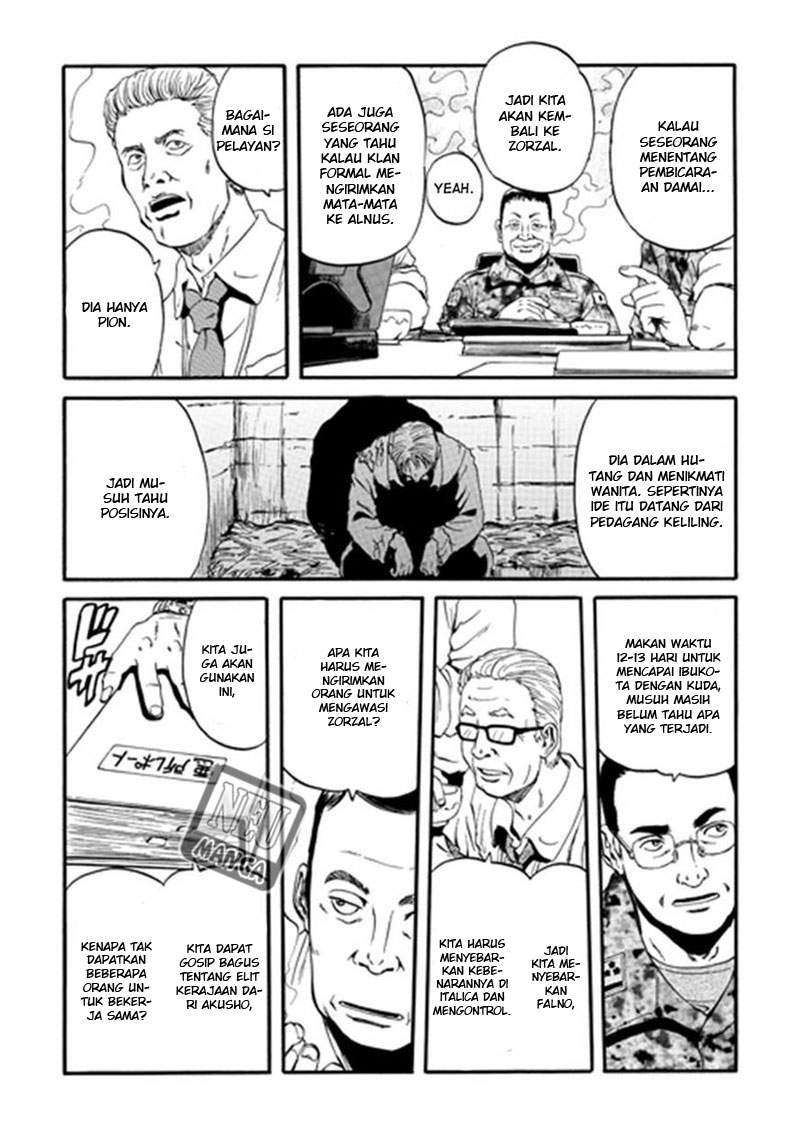 Gate – Jietai Kare no Chi nite, Kaku Tatakeri chapter 40