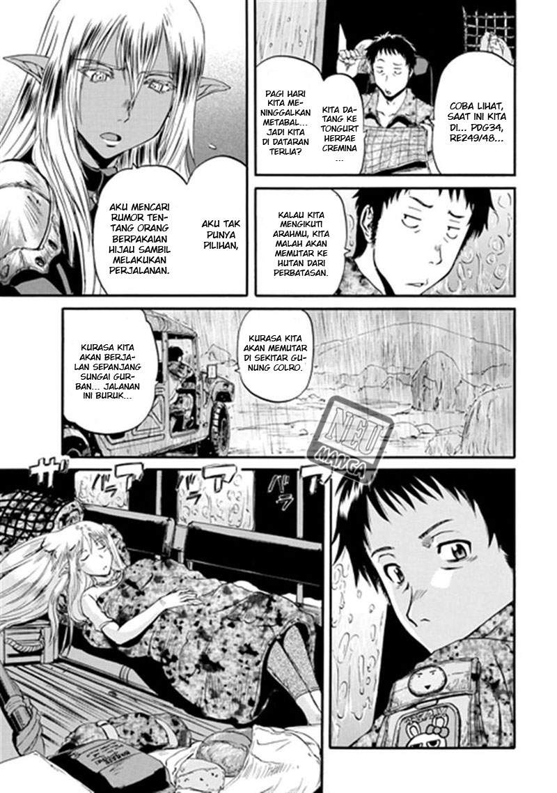Gate – Jietai Kare no Chi nite, Kaku Tatakeri chapter 40