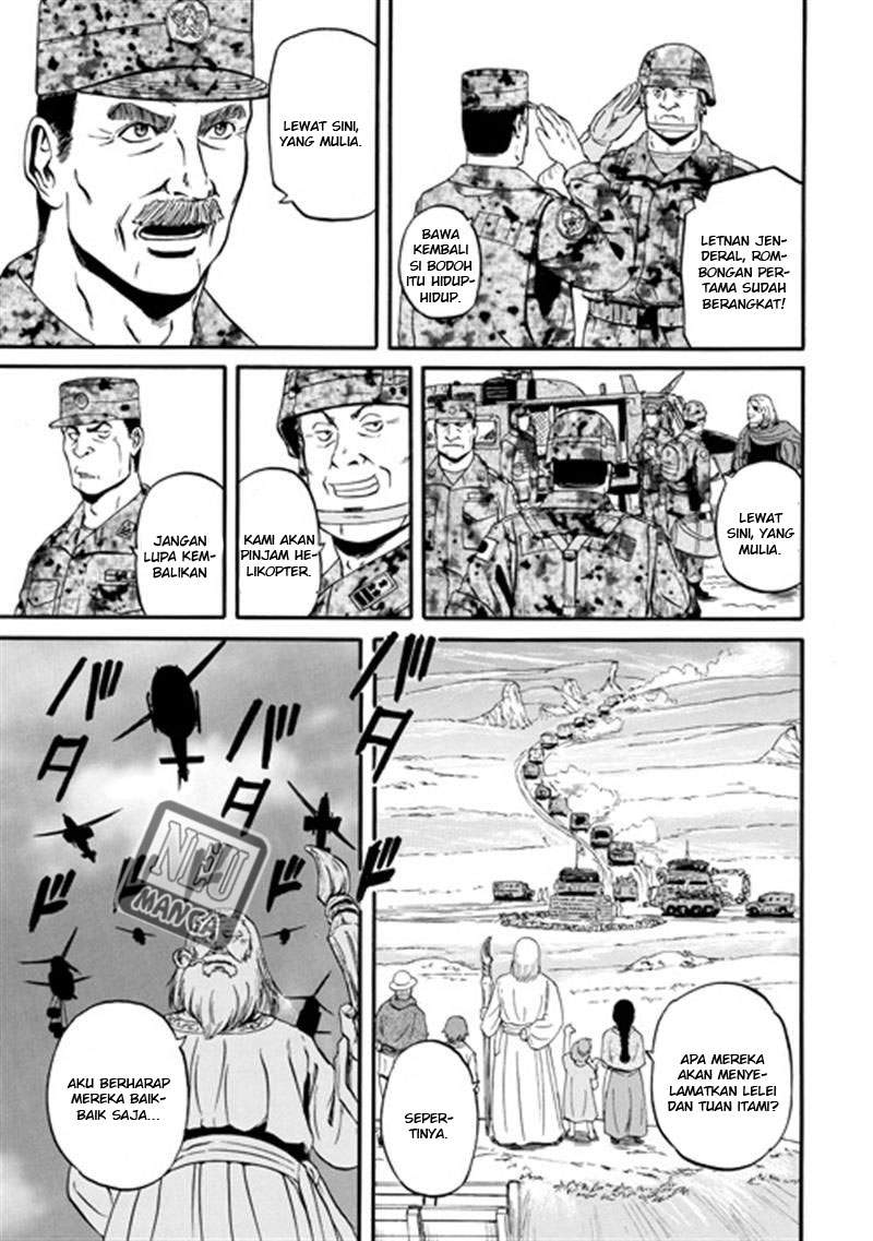 Gate – Jietai Kare no Chi nite, Kaku Tatakeri chapter 41