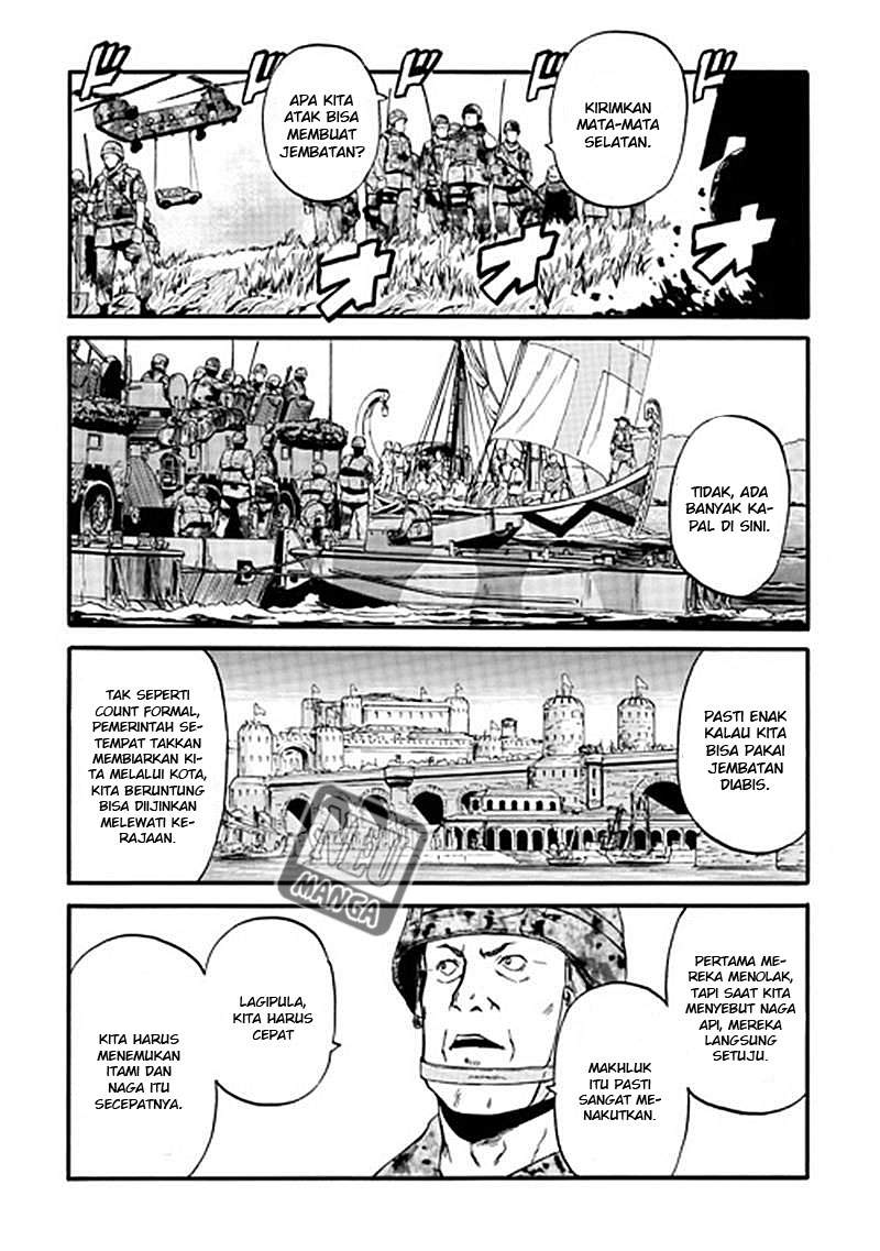 Gate – Jietai Kare no Chi nite, Kaku Tatakeri chapter 41