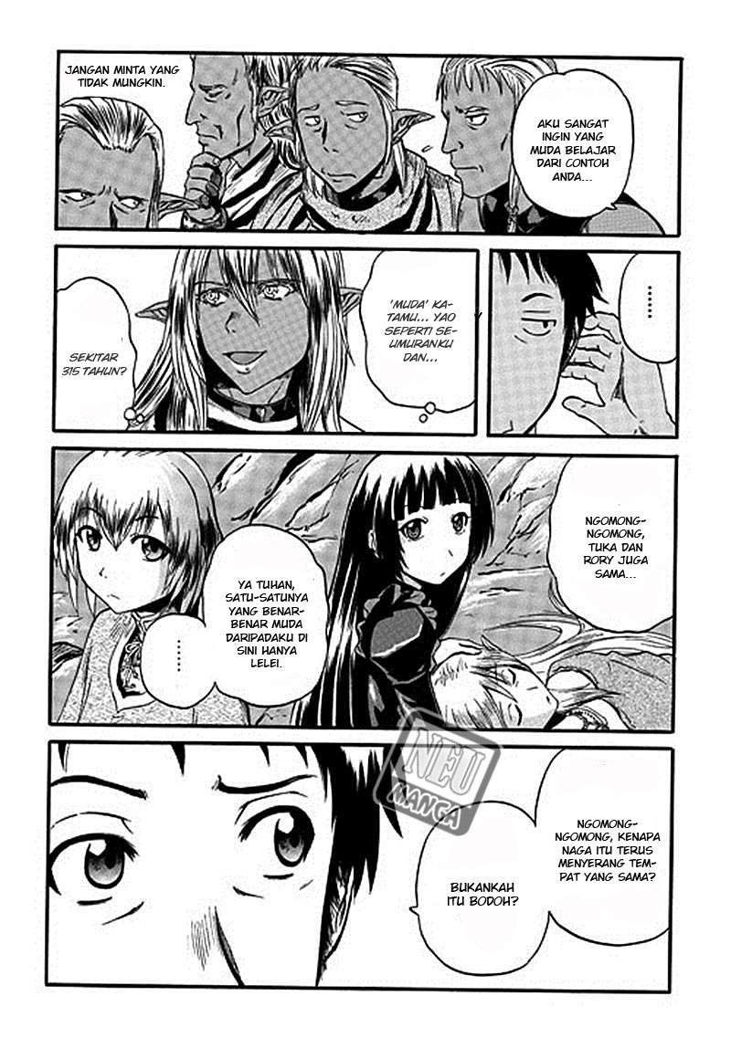 Gate – Jietai Kare no Chi nite, Kaku Tatakeri chapter 42