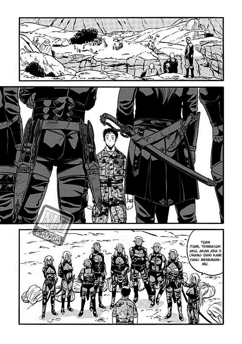 Gate – Jietai Kare no Chi nite, Kaku Tatakeri chapter 42