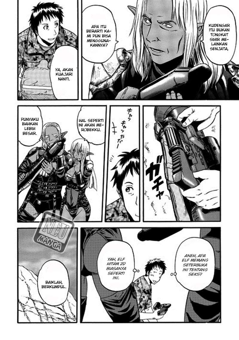 Gate – Jietai Kare no Chi nite, Kaku Tatakeri chapter 42