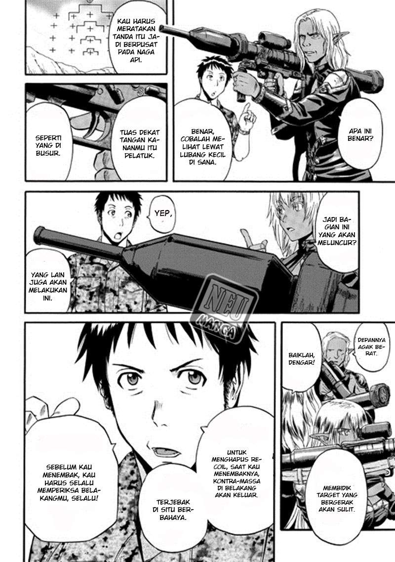 Gate – Jietai Kare no Chi nite, Kaku Tatakeri chapter 42