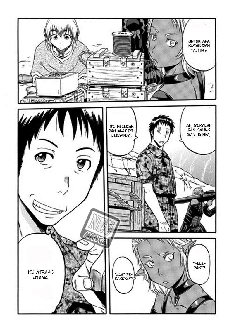 Gate – Jietai Kare no Chi nite, Kaku Tatakeri chapter 42