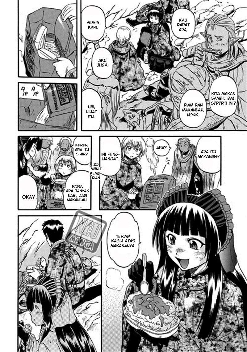 Gate – Jietai Kare no Chi nite, Kaku Tatakeri chapter 42