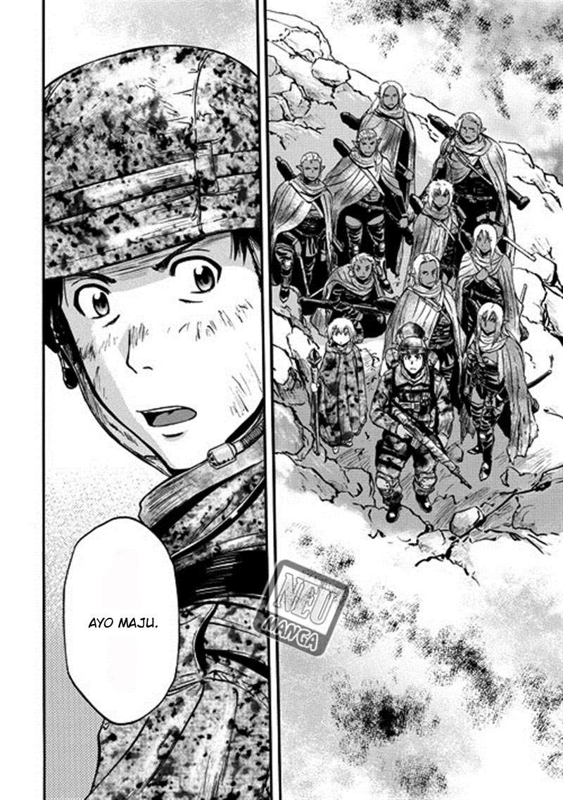 Gate – Jietai Kare no Chi nite, Kaku Tatakeri chapter 42