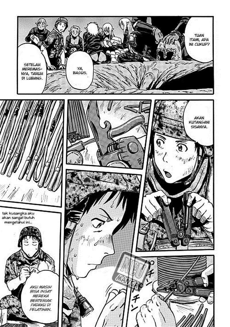 Gate – Jietai Kare no Chi nite, Kaku Tatakeri chapter 42