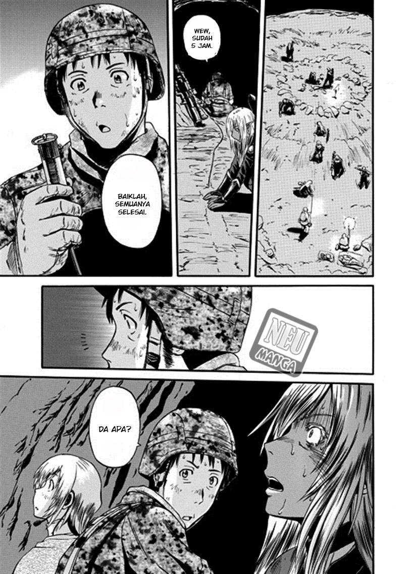Gate – Jietai Kare no Chi nite, Kaku Tatakeri chapter 42