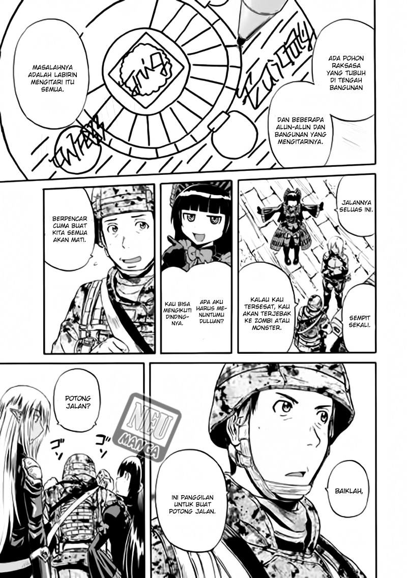 Gate – Jietai Kare no Chi nite, Kaku Tatakeri chapter 49