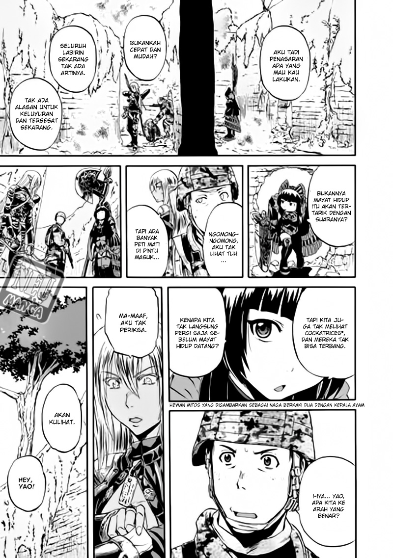 Gate – Jietai Kare no Chi nite, Kaku Tatakeri chapter 49