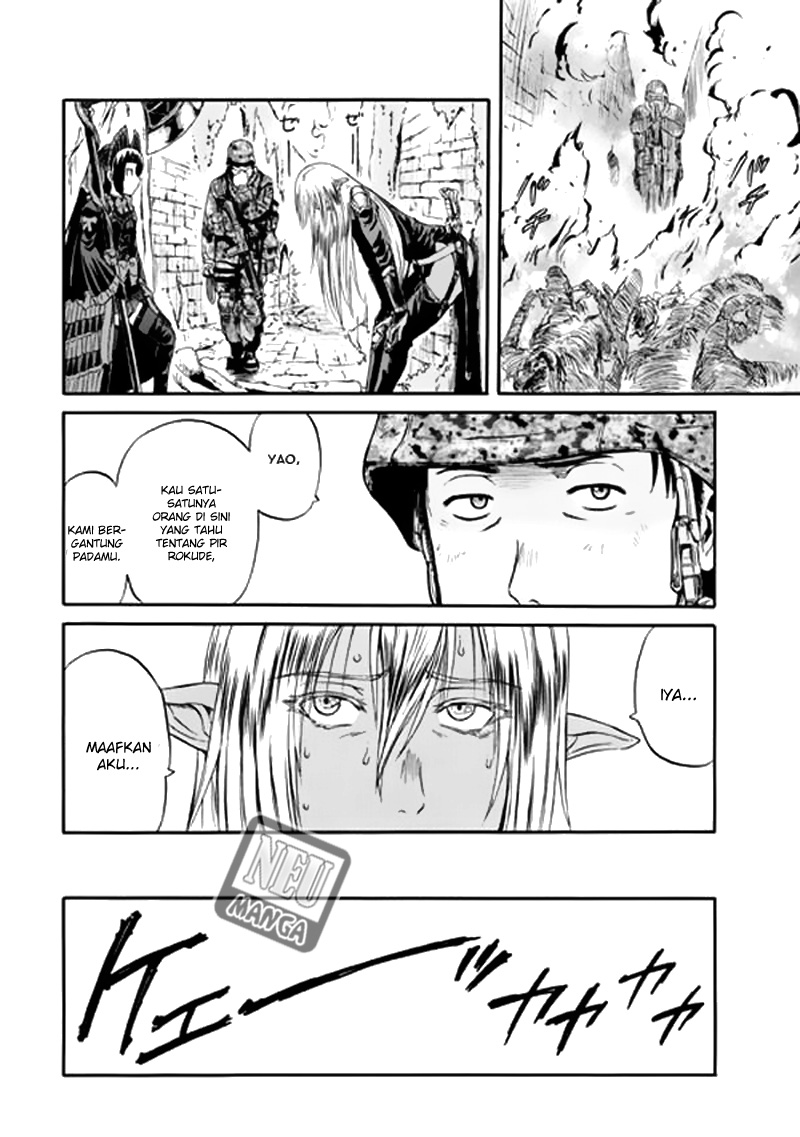 Gate – Jietai Kare no Chi nite, Kaku Tatakeri chapter 49