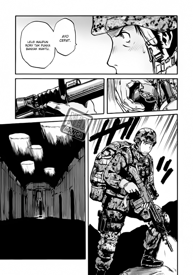 Gate – Jietai Kare no Chi nite, Kaku Tatakeri chapter 49