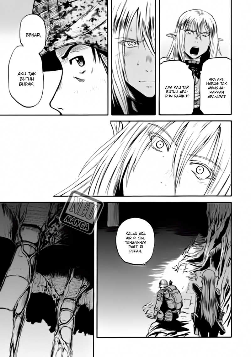 Gate – Jietai Kare no Chi nite, Kaku Tatakeri chapter 49