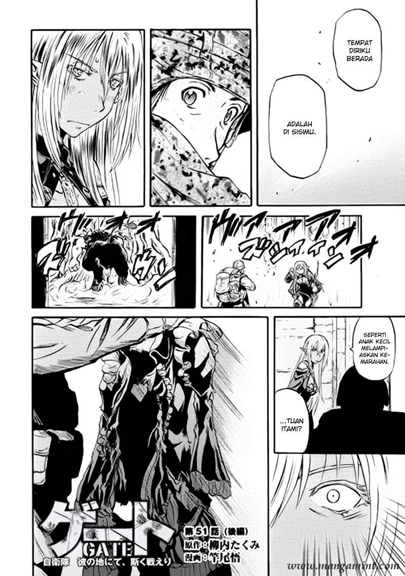 Gate – Jietai Kare no Chi nite, Kaku Tatakeri Chapter 51