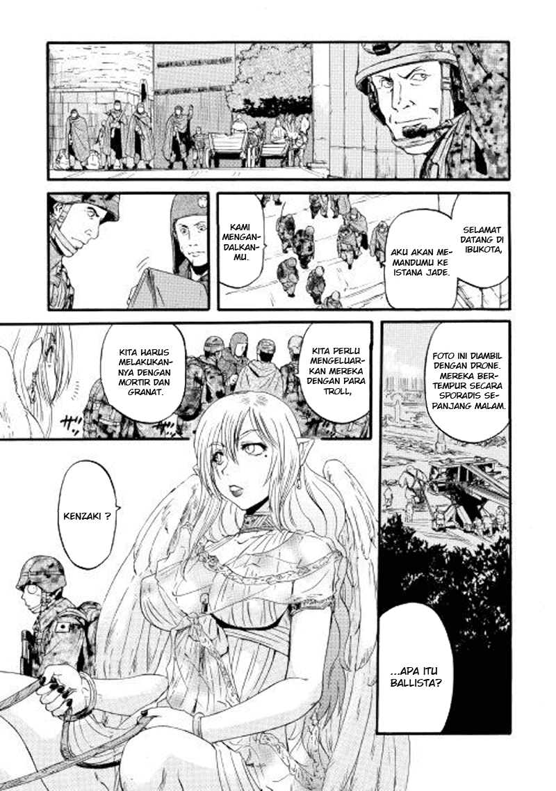 Gate – Jietai Kare no Chi nite, Kaku Tatakeri Chapter 77 Bahasa Indonesia