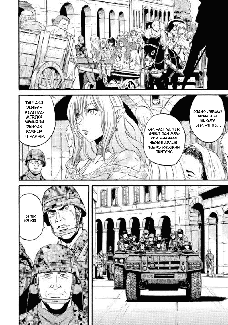 Gate – Jietai Kare no Chi nite, Kaku Tatakeri Chapter 77 Bahasa Indonesia