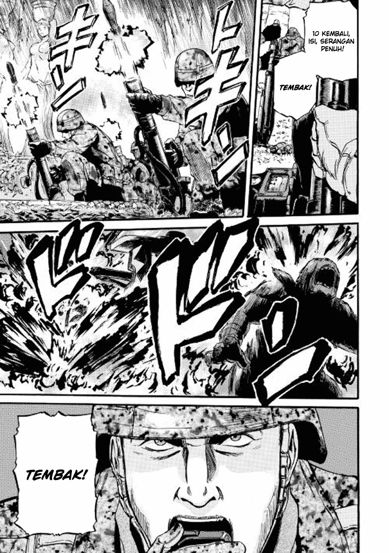 Gate – Jietai Kare no Chi nite, Kaku Tatakeri Chapter 77 Bahasa Indonesia