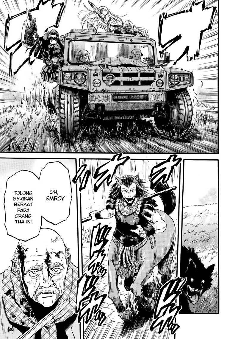 Gate – Jietai Kare no Chi nite, Kaku Tatakeri Chapter 82 Bahasa Indonesia