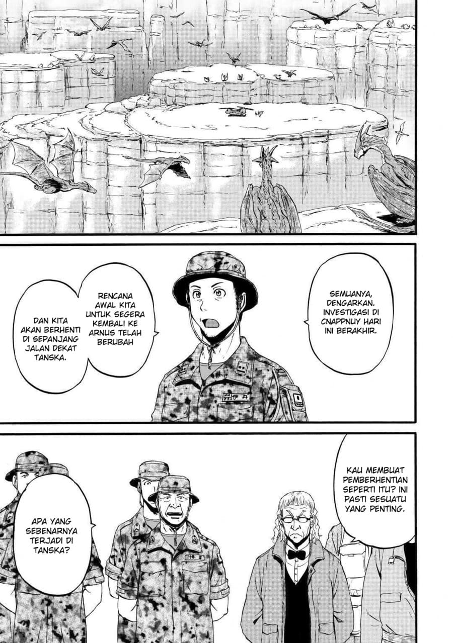 Gate – Jietai Kare no Chi nite, Kaku Tatakeri chapter 98