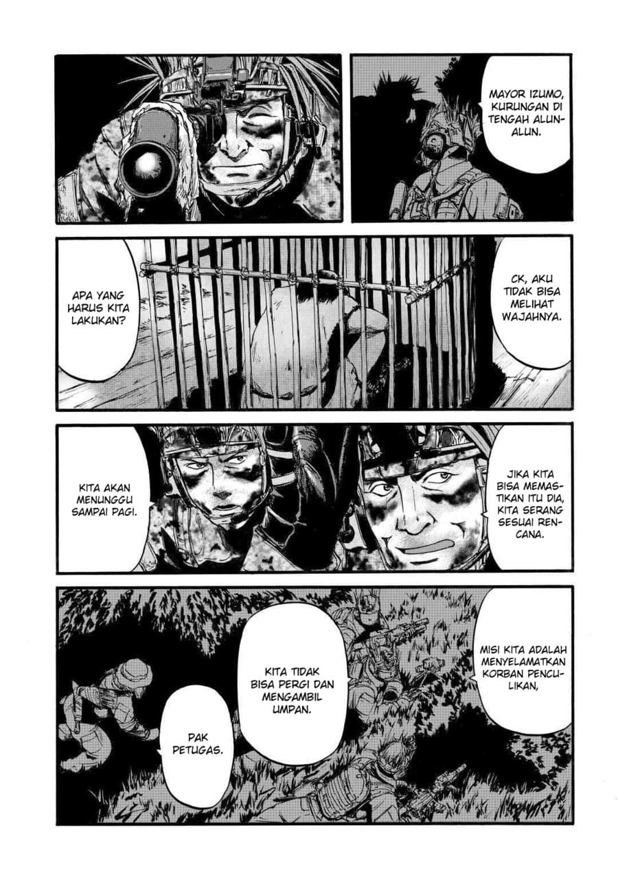 Gate – Jietai Kare no Chi nite, Kaku Tatakeri chapter 98