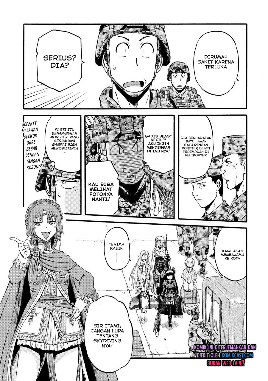 Gate – Jietai Kare no Chi nite, Kaku Tatakeri chapter 102