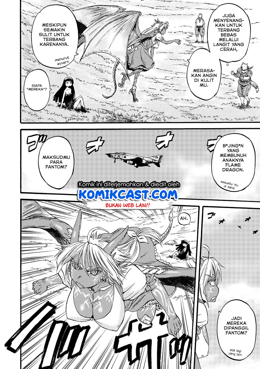 Gate – Jietai Kare no Chi nite, Kaku Tatakeri Chapter 104 Bahasa Indonesia