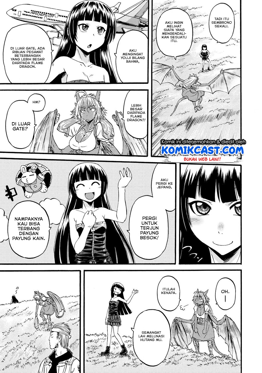 Gate – Jietai Kare no Chi nite, Kaku Tatakeri Chapter 104 Bahasa Indonesia