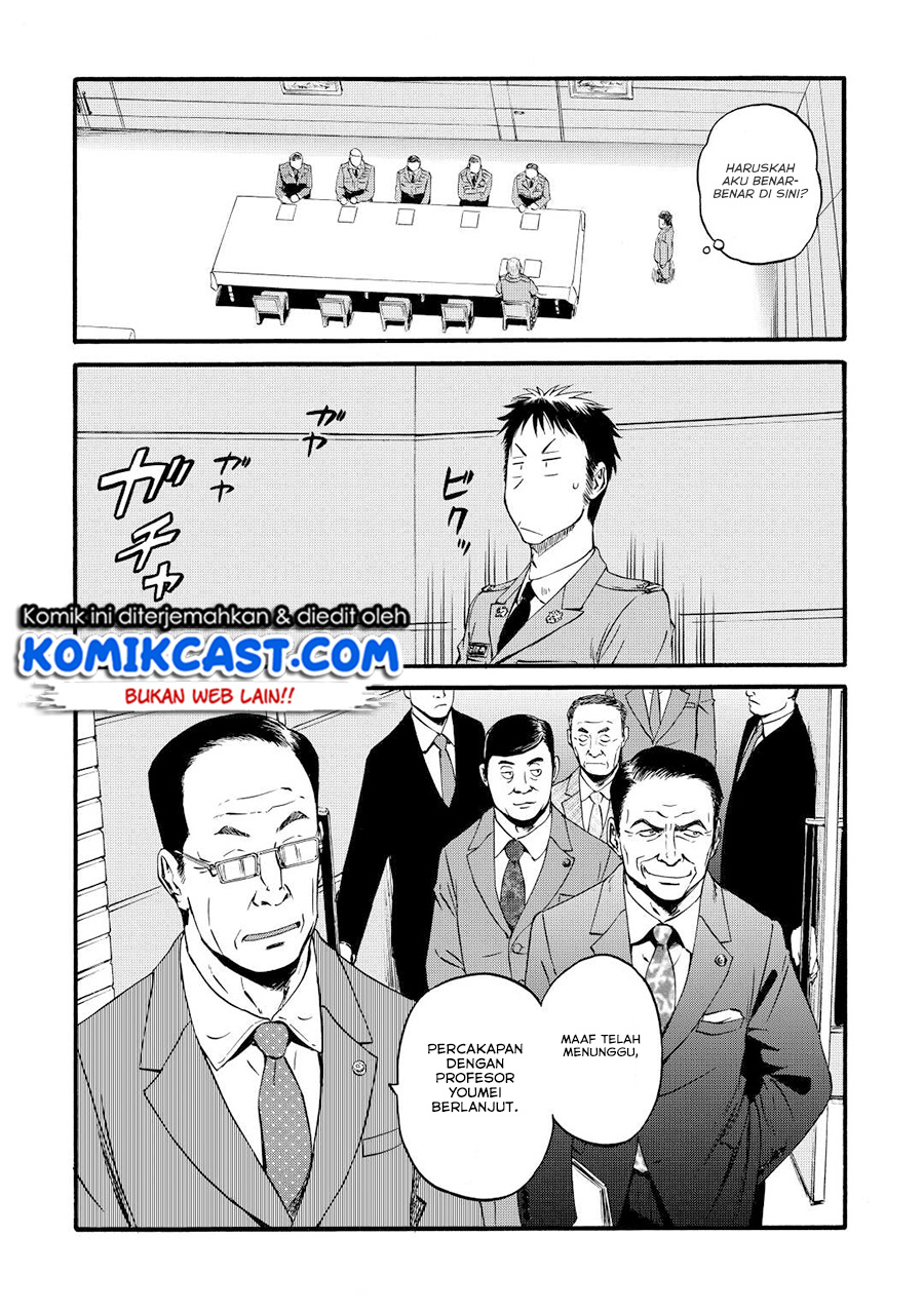 Gate – Jietai Kare no Chi nite, Kaku Tatakeri Chapter 104 Bahasa Indonesia