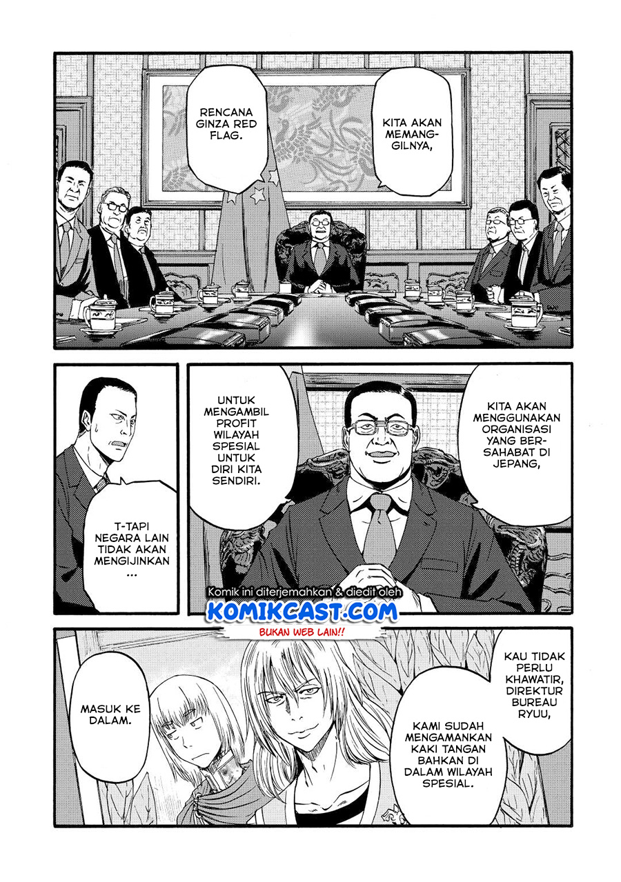 Gate – Jietai Kare no Chi nite, Kaku Tatakeri Chapter 104 Bahasa Indonesia