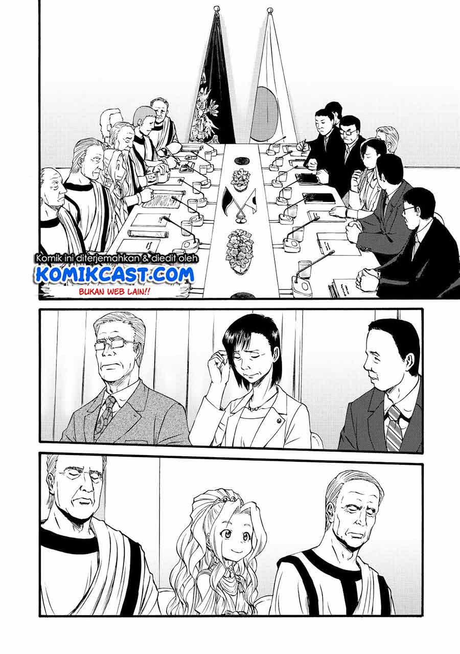 Gate – Jietai Kare no Chi nite, Kaku Tatakeri Chapter 110 Bahasa Indonesia