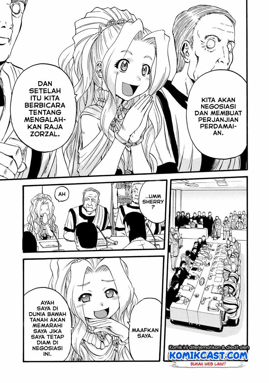 Gate – Jietai Kare no Chi nite, Kaku Tatakeri Chapter 110 Bahasa Indonesia