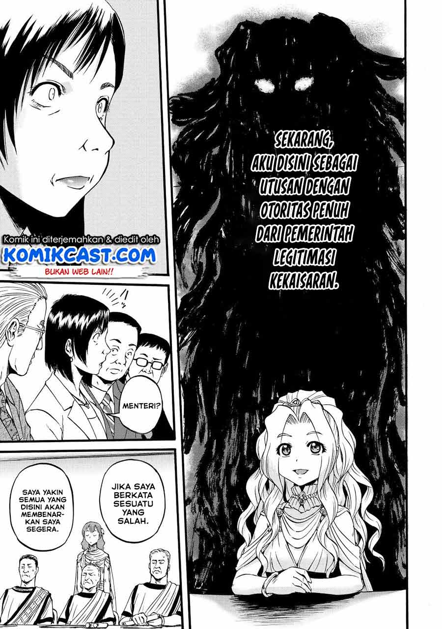 Gate – Jietai Kare no Chi nite, Kaku Tatakeri Chapter 110 Bahasa Indonesia