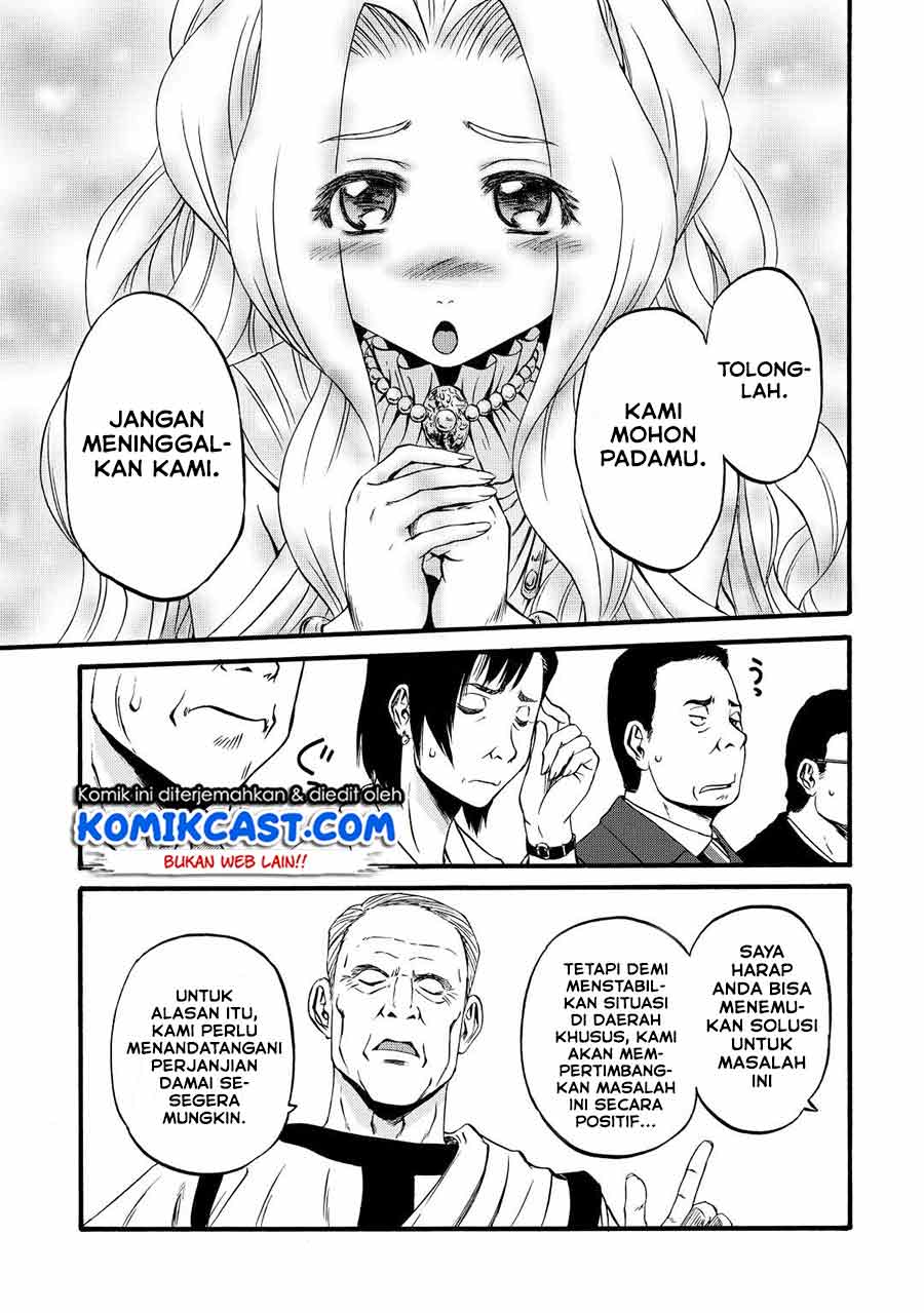 Gate – Jietai Kare no Chi nite, Kaku Tatakeri Chapter 110 Bahasa Indonesia